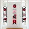 Big Dot of Happiness Happy Little Ladybug - Hanging Vertical Paper Door Banners - Party Wall Decoration Kit - Indoor Door Decor
